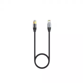 UNITEK Cat.8 S/FTP Ethernet patchkabel RJ45 15m zwart