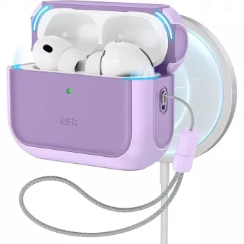 ESR Orbit HaloLock MagSafe hoes voor Apple AirPods Pro 3, lavendel