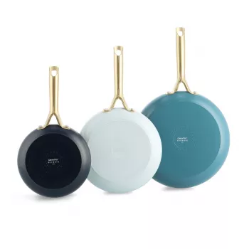 GreenPan Shades Coastal koekenpannenset 3-delig, 20+24+28 cm