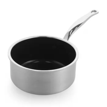GreenPan Premiere kookpan met deksel, 16 cm, roestvrij staal