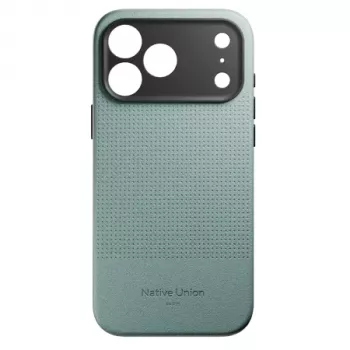 Native Union Active Case voor iPhone 17 Pro Max, MagSafe-compatibel, Slate Green (ACTCSE-GRN-NP25PM)