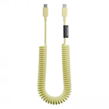 Native Union Pop Cable USB-C naar USB-C 2,4m 60W Lemon