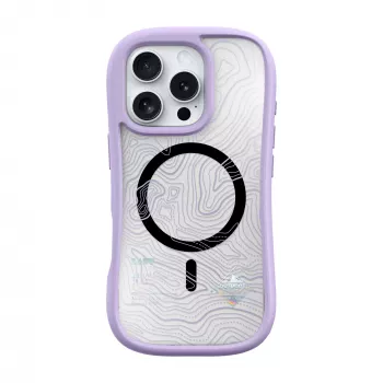 LAUT Pop Adventure Case voor iPhone 16 Pro, paars