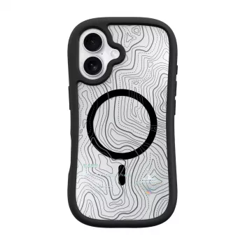 LAUT Pop Adventure Case voor iPhone 16 Plus, zwart