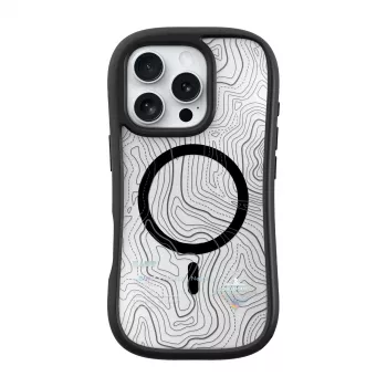 LAUT Pop Adventure Case voor iPhone 16 Pro Max, zwart
