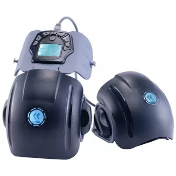 Eleeels R1 percussiemassager voor knie, elleboog, schouders - 4 opzetstukken, 3 snelheden, USB-C
