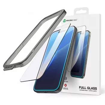 AMAZINGTHING Radix Full Glass gehard glas screenprotector voor iPhone 16 Pro Max