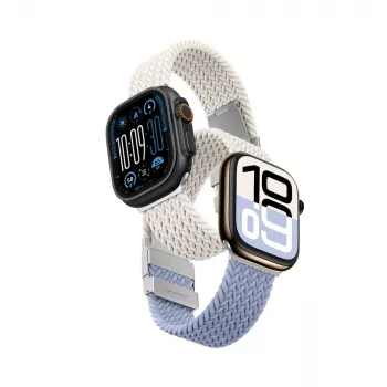 AMAZINGTHING Blend Band 2-pack voor Apple Watch 45/46/49 mm - Starry Blue / Starlight