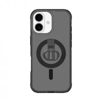 AMAZINGTHING Titan Pro Grip Ring Set Case voor Apple iPhone 17 met MagSafe - zwart