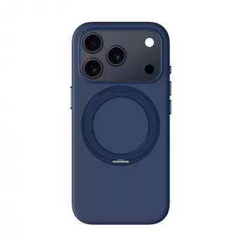 AMAZINGTHING Cloudie Case voor Apple iPhone 17 Pro Max met Kickstand - blauw