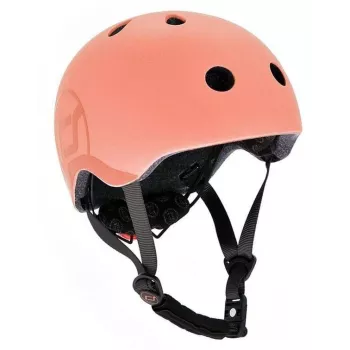Scoot & Ride helm S-M Peach kinder multisporthelm