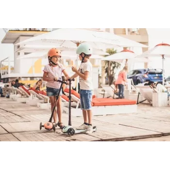 Scoot & Ride helm S-M Peach kinder multisporthelm