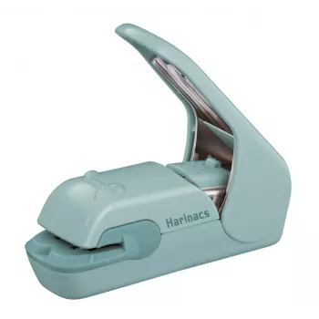 KOKUYO Harinacs Press nietmachine zonder nietjes blauwgroen, capaciteit 5 vellen (SLN-MPH105GB)