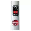Pentel Ain Stein mechanische stiften - B - grijs - 0,3 mm - 60 mm - 15 stuks
