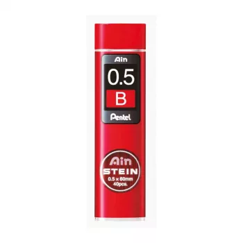 Pentel C275-BO Super Hi-Polymer stiften navulverpakking - rood - 0,5 mm - 40 stiften - doos
