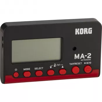 Korg MA2-BKRD digitale LCD-zakmetronoom zwart/rood