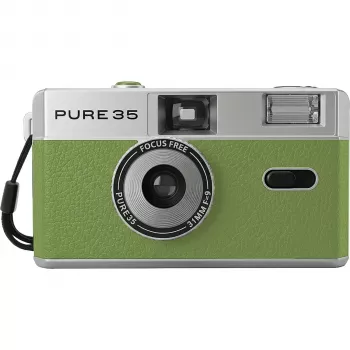 KODAK Pure 35 groene wegwerpcamera 35mm ISO 400 27 opnamen ingebouwde flitser