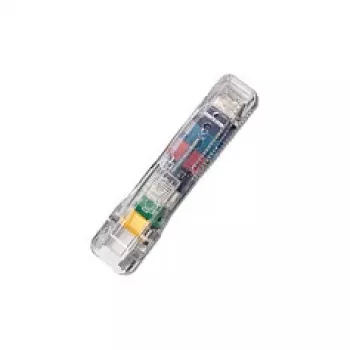 Rapesco Supaclip 40 dispenser - zwart/zilver - 40 vel capaciteit - 8 clips inbegrepen
