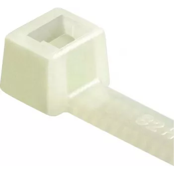 HellermannTyton T30L-PA66-NA-C1 kabelbinders, binnentand, T-serie, 190mm x 3,5mm, transparant, 100 stuks