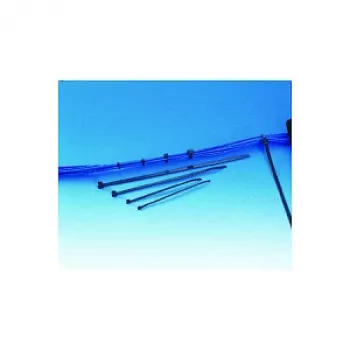 HellermannTyton T120R(E) kabelbinder - polyamide 6.6 - zwart - 387 mm - 7,6 mm - 100 stuks