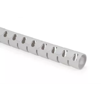 HellermannTyton HWPP25L2 kabelmanagement spiraalwikkelslang - grijs - 2 m - 25 mm - polypropyleen