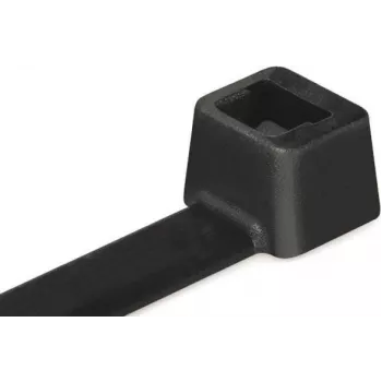 HellermannTyton UB200C-B-PA66-BK kabelbinder 200x4,6 mm zwart (100-pack)