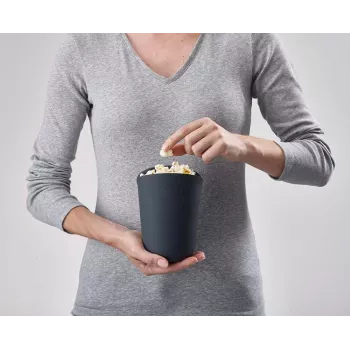 Joseph Joseph M-Cuisine 2-delige oranje magnetron-popcornmaker-set