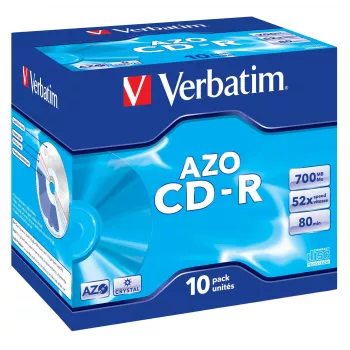Verbatim CD-R AZO media 700MB 1x-52x beschrijfbare disc