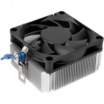 SILVERSTONE TECHNOLOGY SST-NT09-AM5 Low Profile CPU-koeler, 92mm Ventilator, 2 Heatpipes, AMD AM5, Zwart