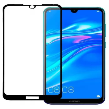 Evelatus Huawei Y5 2019 2.5D Full Cover Japan Glue Glass Anti-Static Screenprotector