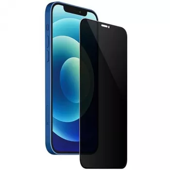 Evelatus Apple iPhone 12/12 Pro 6,1 inch Privacy 2.5D Silk Full Cover Japan Glue Anti-Static Screenprotector