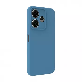 Evelatus Xiaomi Redmi Note 13 5G premium soft touch siliconen hoesje middernachtblauw