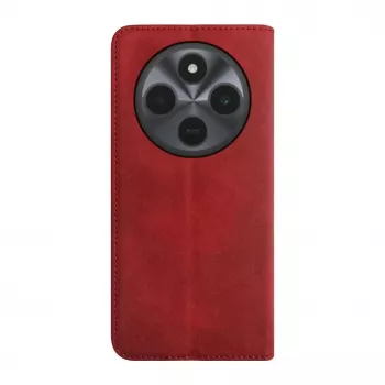 Evelatus Xiaomi Redmi 14C 4G/ 14C 5G / Redmi A4 / POCO C75 PU Leather Book Case rood