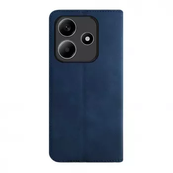 Evelatus Xiaomi Redmi Note 14 5G Book Case PU Leder donkerblauw