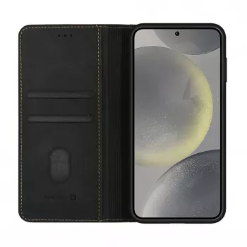 Evelatus Samsung Galaxy S25 Book Case zwart