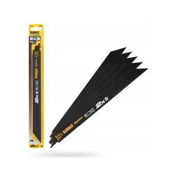 DEWALT DT2409L HSS M42 bi-metaal reciprozaagblad 305mm 14 TPI 5-pack
