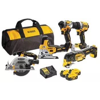 DEWALT DCK502P3 18V XR Set van 5 borstelloze gereedschappen, 3 x 5.0Ah