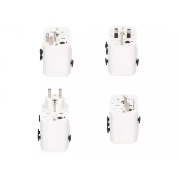 2-Power voeding - 15 watt - 3 A - 3 uitgangen (2 x USB, 24-pins USB-C)
