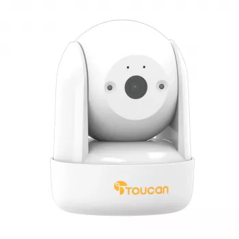 Toucan SEEK Indoor Pan & Tilt Camera - Netvoeding, zonder accu, Wit