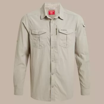 Craghoppers NosiLife Adventure LS Shirt III - Parchment - maat S