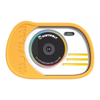 KIDYWOLF foto- en videocamera geel