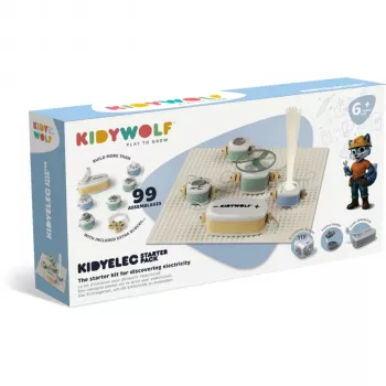 KIDYWOLF elektriciteit experimenteerset 11-delige