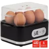 FRITEL Family eierkoker 400W zwart/transparant