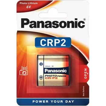Panasonic CRP2 1BL 6V lithiumbatterij (1400 mAh)