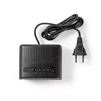Nedis CLDK008BK LED-digitale wekker met sluimerfunctie, zwart