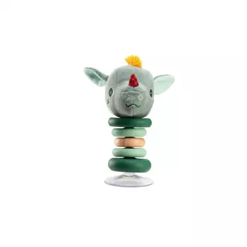 Lilliputiens zuignap-rammelaar Joe de draak 6m+