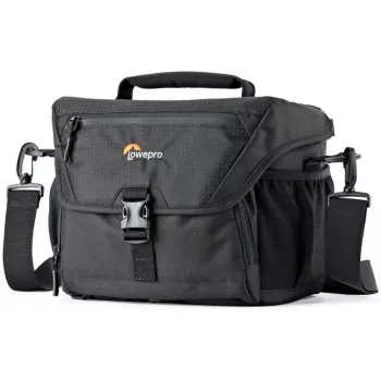 Lowepro Nova 180 AW II Schoudertas voor DSLR-systeemcamera met objectief, Zwart