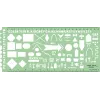 Simplex 1374S Troop Template NAVO-militaire symbolen