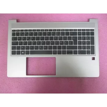 HP Cover Top met toetsenbord CP NoSD Belgisch (M78508-A41) - Natural Silver