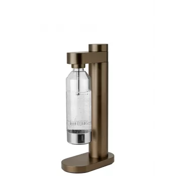 Stelton Brus Carbonator Dark Brown Metallic drinkwaterbruiser